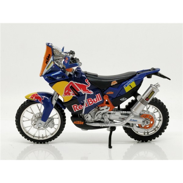 RALLY DAKAR REDBULL KTM SXF 450 1:18 DIE-CAST MOTOCROSS MX