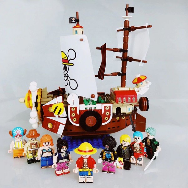 ⭐NAVE ONE PIECE MONKEY D.LUFFY THOUSAND SUNNY Pirata Figure FR