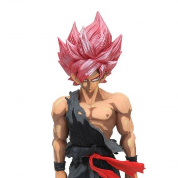 ⭐34CM SON GOKU CAPELLI ROSA...