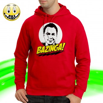 T-SHIRT FELPA  BAZINGA...