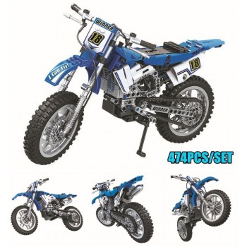 ✅ MOTOCROSS MOTO CROSS BIKE TECHNIC MOTO TECNIC COSTRUZIONI LEGO COMPATIBILE