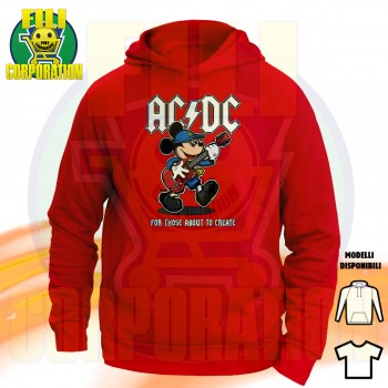TOPOLINO AC DC ANGUS YOUNG ROCK