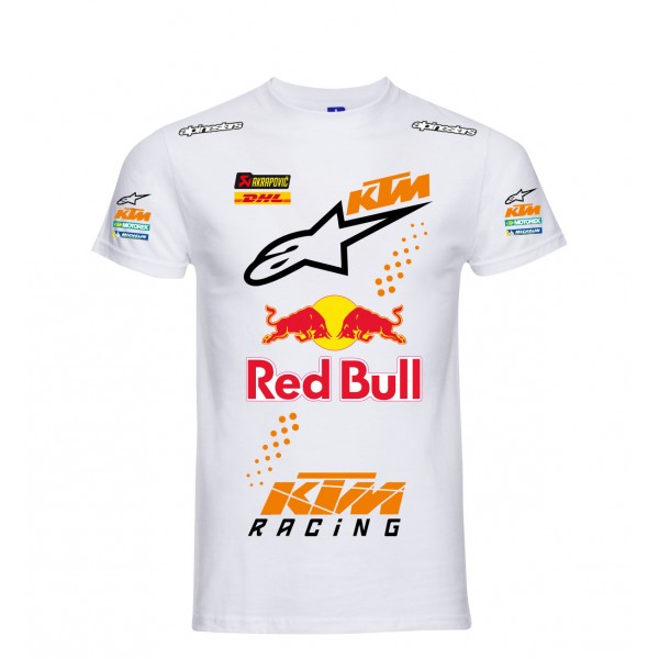 FELPA CAPPUCCIO UNISEX KTM RACING RED BULL TEAM CORSE PISTA MOTO