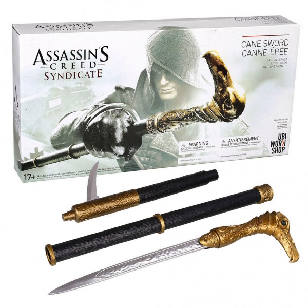 ASSASSINS CREED CREED SYNDICATE PHANTOM BLADE HIDDEN BASTONE LAMA CELATA  COSPLAY