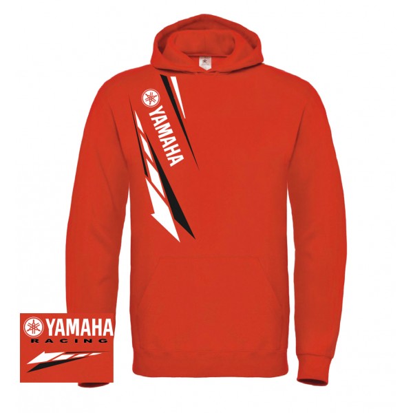 Felpa Yamaha Premium Cappuccio moto gp MT 03 07 09 10 uomo maglia maglietta