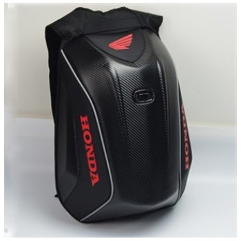 ZAINO LOGO HONDA CBR BORSA RIGIDA A GUSCIO AERODINAMICA DA MOTO