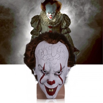 MASCHERA IT CLOWN PENNYWISE...