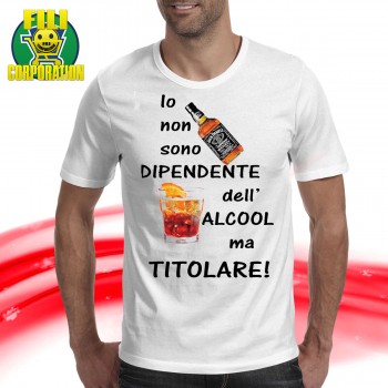 T-SHIRT ALCOOL TITOLARE...