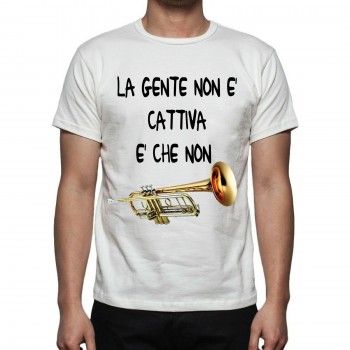 T-SHIRT DONNA LA GENTE NON...